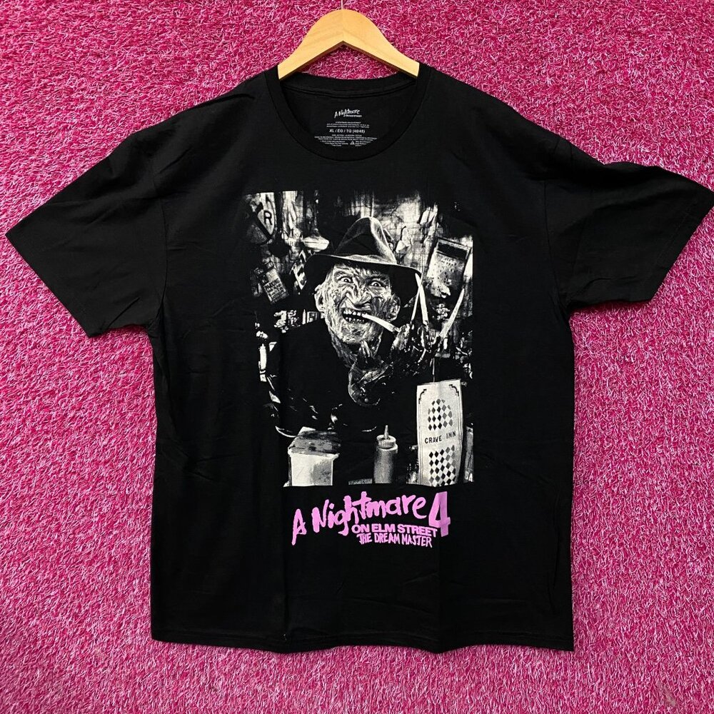 A Nightmare on Elm Street Freddy Krueger The Dream Master Graphic T-Shirt XL